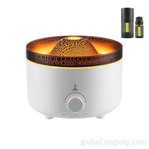 China Volcano Aromatherapy Humidifier Flame Smart diffuser Supplier